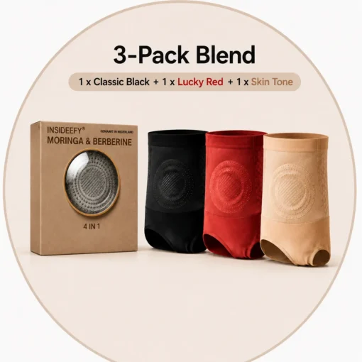 INSIDEEFY® 2026 NEW RELEASE Moringa & Berberine 4-In-1 Shorts