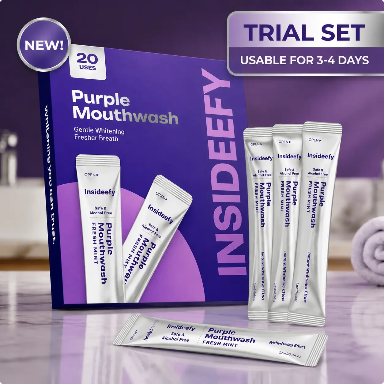 Insideefy™ Purple Mouthwash