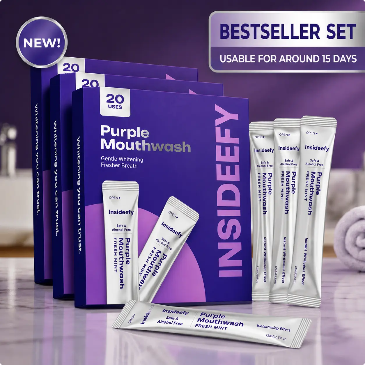 Insideefy™ Purple Mouthwash