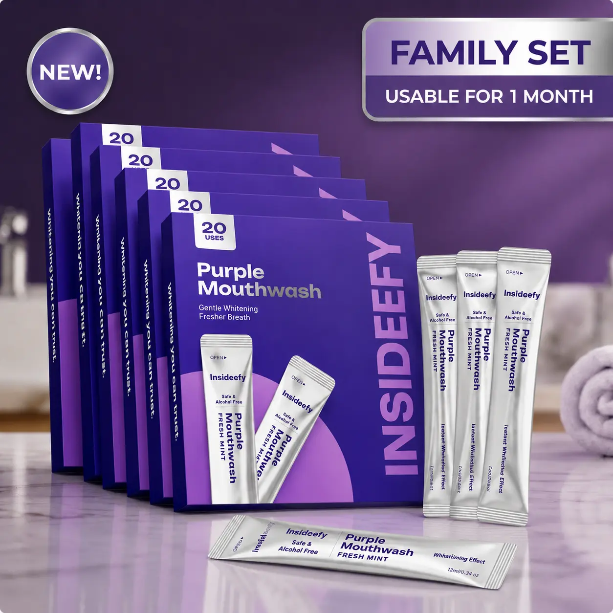 Insideefy™ Purple Mouthwash