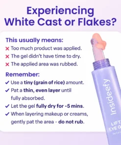 Insideefy Lift Eye Gel – Hydrating & Refreshing Under-Eye Care